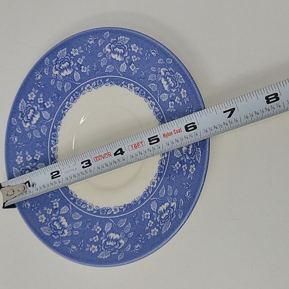 Vtg Queen's Albertine Sugar Creamer Blue English Porcelain England Replacement - Picture 8 of 16